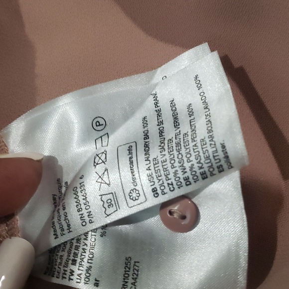 Blush Pink Midi Dress - Picture 8 of 8